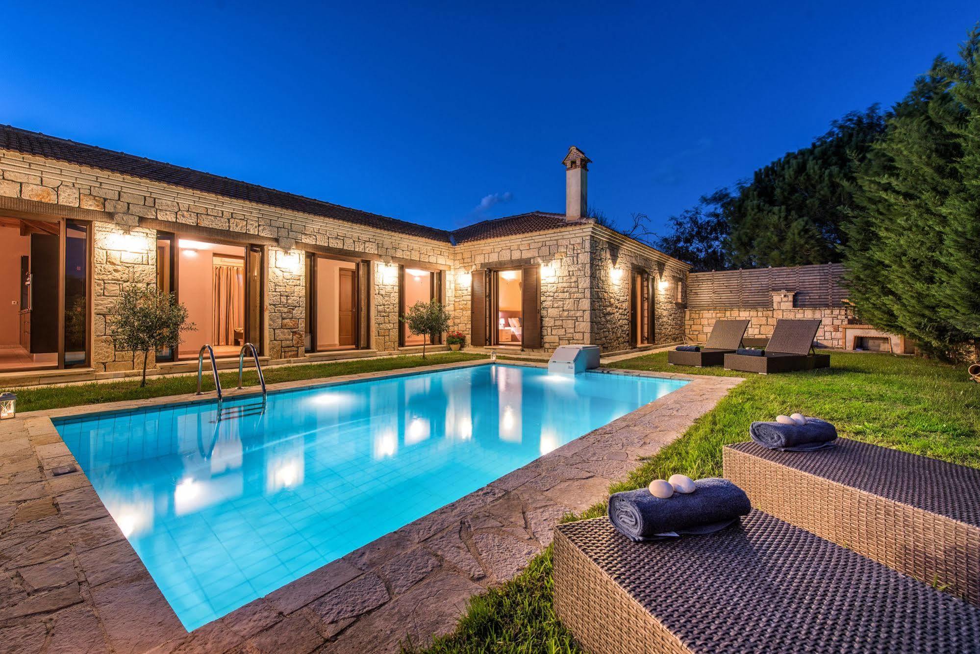 Astarte Villas - Kyveli Villa Vanato Bagian luar foto